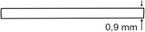 Connex jerntråd 0,9mm 25m cu - dy270253