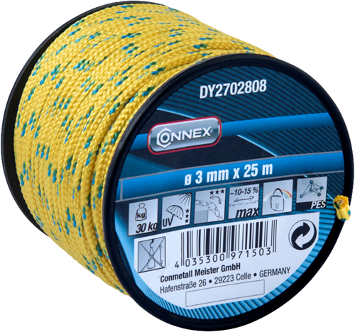 Connex pes reb gul 3mmx25m - dy2702808