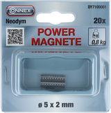 Connex magnet neodym rund 5x2 20 stk 0,8kg - dy7100001