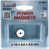 Connex magnet neodym rund 16x4x3 7,5 kg - dy7100011