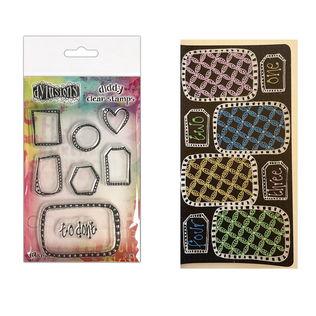 Ranger ink ranger • dylusions diddy klare frimærker box it up