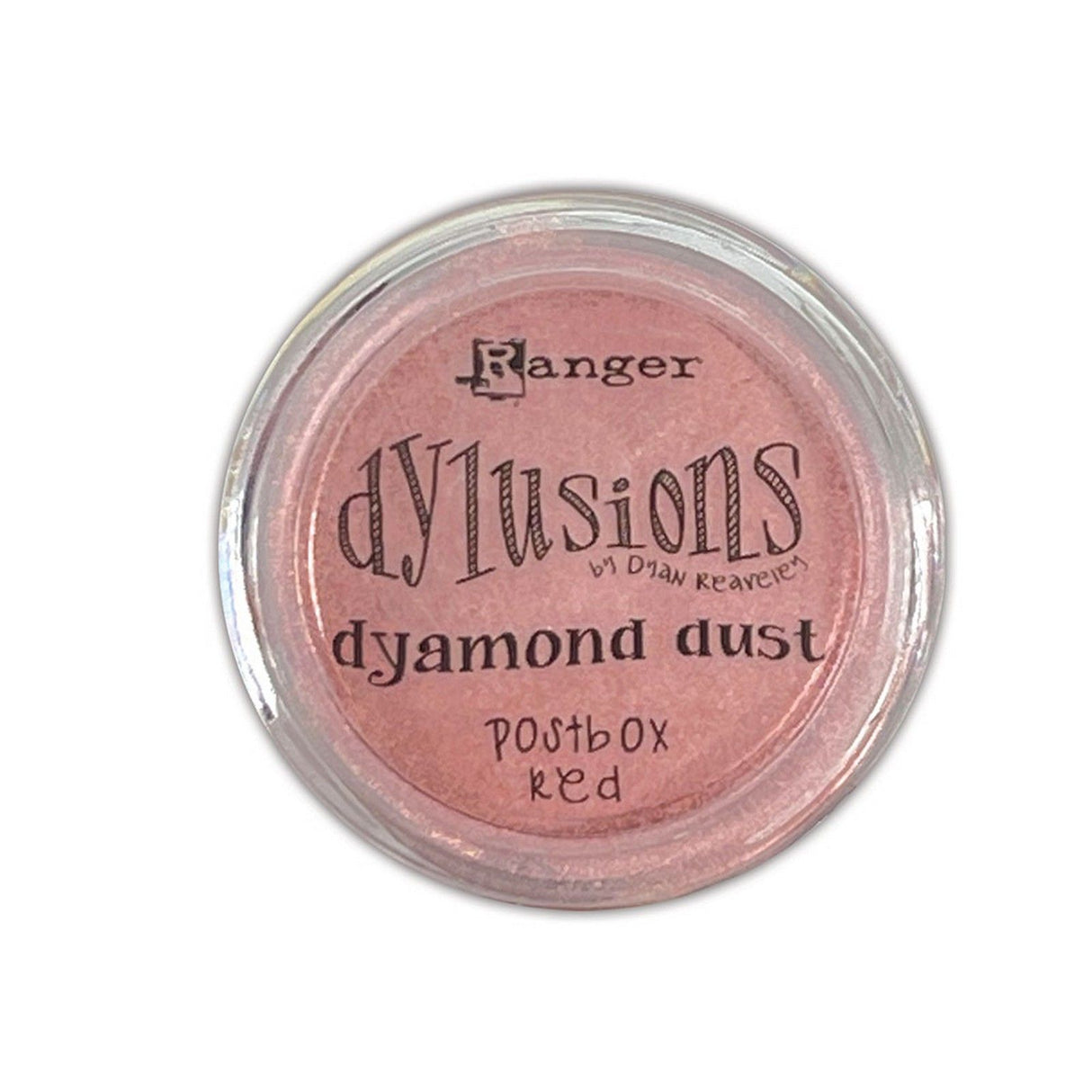 Ranger ink ranger • dylusions dyamond dust postbox rød