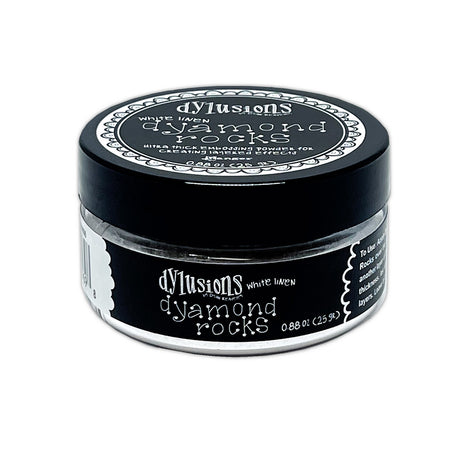 Ranger ink ranger • dylusions dyamond rocks hvidt linned