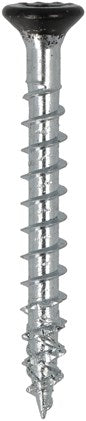 Dynaplus beslagschroef verzinkt platkop voldraad-7mm zwarte kop torx tx20 4.0x40 | 200 stuks - 0285.01.25605