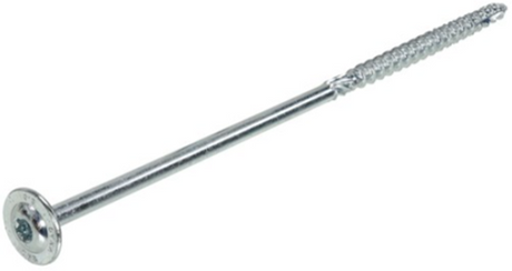 Dynaplus houtbouwschroef verzinkt tellerkop deeldraad +snijpunt torx tx30 6.0x260 100 | 50 stuks - 0286.01.54001