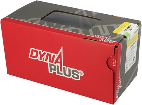 Dynaplus unischroef spaanplaatschroef verzinkt platkop deeldraad torx tx20 4.0x80 42 | 200 stuks - 0281.01.26401
