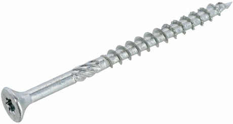 Dynaplus unischroef spaanplaatschroef verzinkt platkop deeldraad torx tx25 5.0x80 42 | 500 stuks - 0289.11.42401