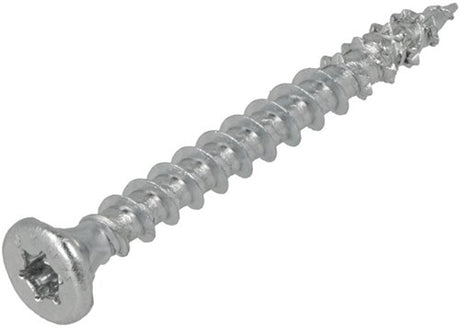 Dynaplus unischroef spaanplaatschroef verzinkt platkop voldraad torx tx10 3.0x12 | 200 stuks - 0281.01.12401