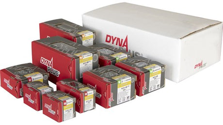 Dynaplus universeelschroeven pakket indoor | verzinkt tx | 1800-delig - 8900.14.00075