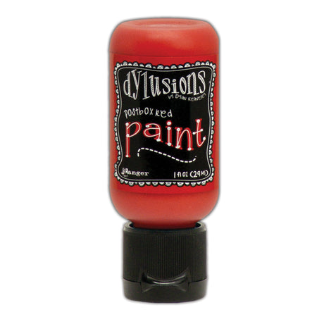 Ranger ink ranger • dylusions paint flip cap flaske postkasse rød 29ml