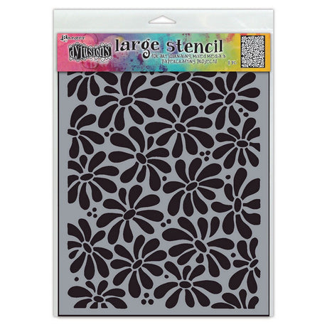 Ranger ink ranger • dylusions dyamond stencil stort felt af tusindfryd