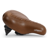 Edge cykelsadel urban xl wave - brun
