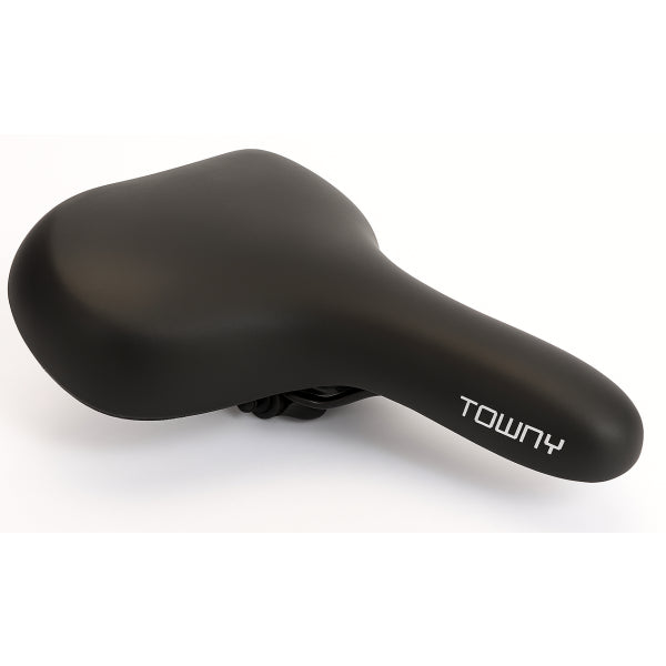 Cykel Saddle Edge Towny med hukommelsesskum - sort