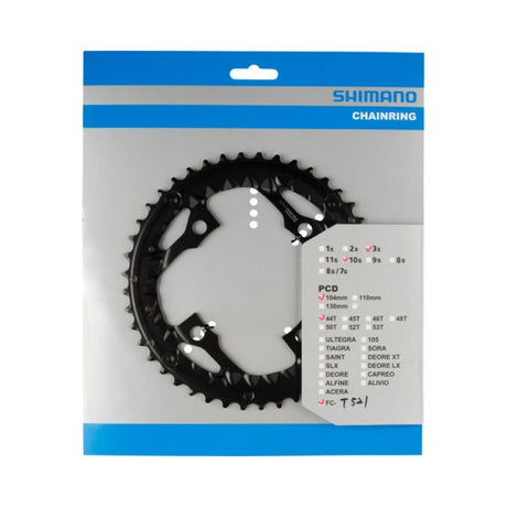 Shimano Chain Top 44T FC -T521 44T -AE Non Series - Chain Edge - Sort