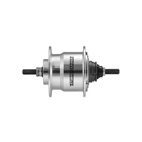 Ursus gearnav 4 speed Sturmey Archer x-rf4 36 huller - 170 mm aksellængde - sølv