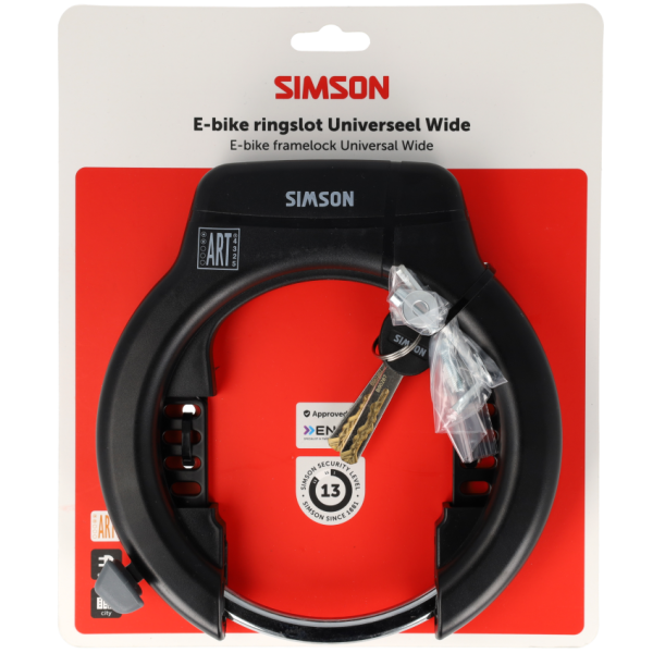 Simson stellås universal bred e-cykel indsats 80mm art**
