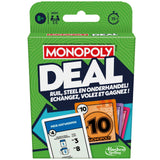 Hasbro monopol deal kortspil - hollandsk udgave
