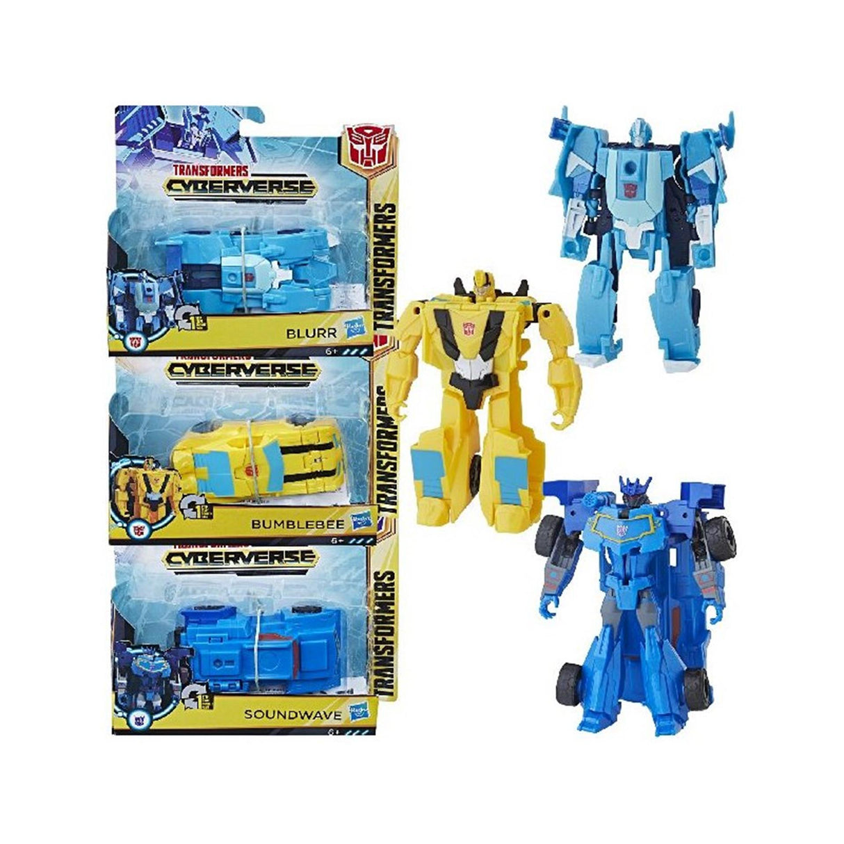 Hasbro transformere cyberverse 1 trins figur 12cm