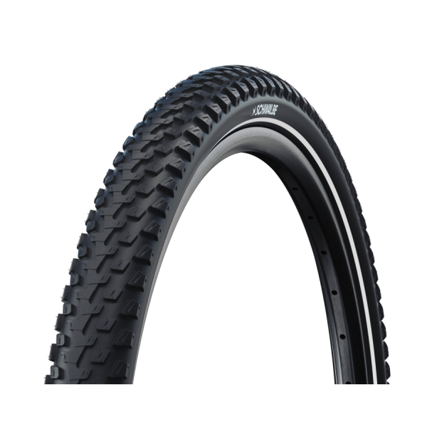Schwalbe yderdæk marathon plus 26 x 2,10 54-559 - sort med refleks