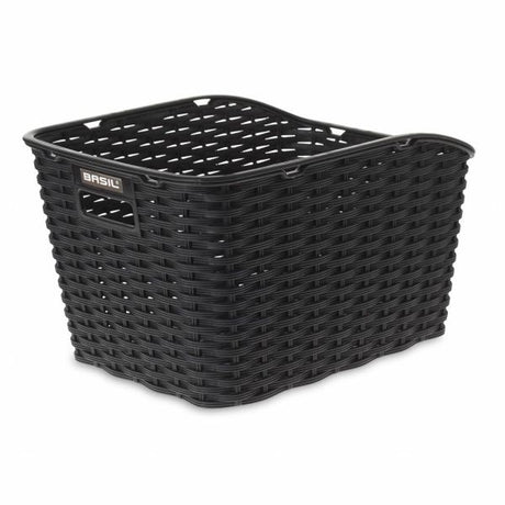 Basil Weave WP - cykelkurv - på bagsiden - sort