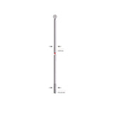 Spaken Alpina RVS 13-250 uden Nippel