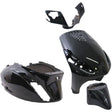 Edge Place 4 -Piece for Piaggio Zip Zip 2000 2t 4t fra år 2000 - Metallic Black