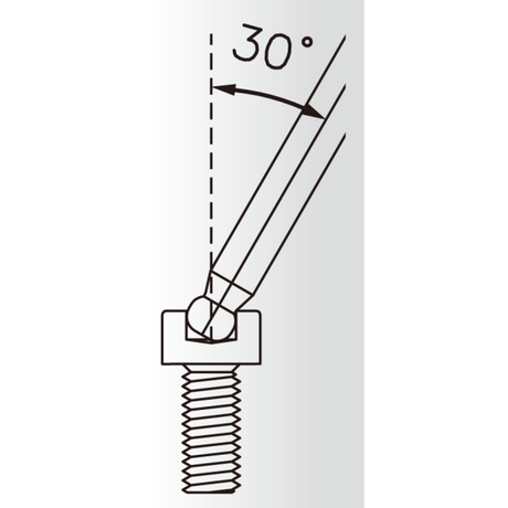 Icetoolz (buzaglo) dobbeltnøgle icetoolz 7m30 - 3 mm sekskantnøgler