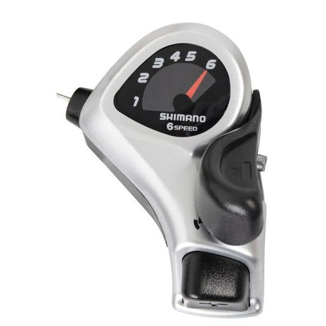 Shimano cykeljustering højre 6 gear st-tx50 - sort sølv