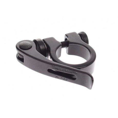 Ergotec sadelpindsklemme scq-050 ø34,9 mm med quick release - sort