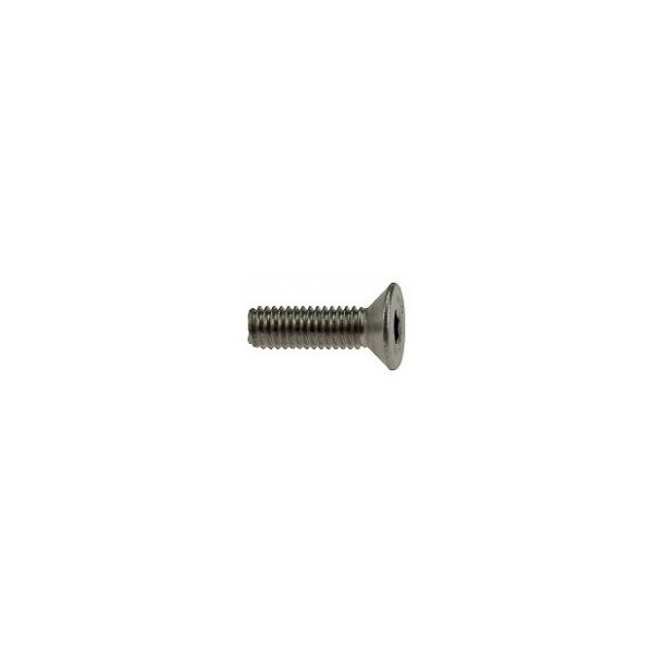 Bofix sekskantskrue m5x16 rustfrit stål med forsænket hoved (25 stk.)