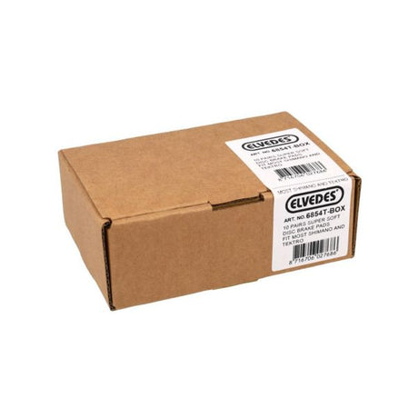 Elvedes skivebremseklodssæt - shimano - organisk forbindelse (harpiks) - 10 par