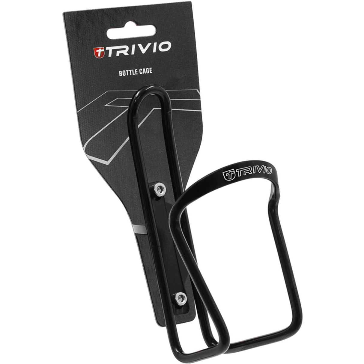 Trivio - flaskebur aluminium sort 5mm