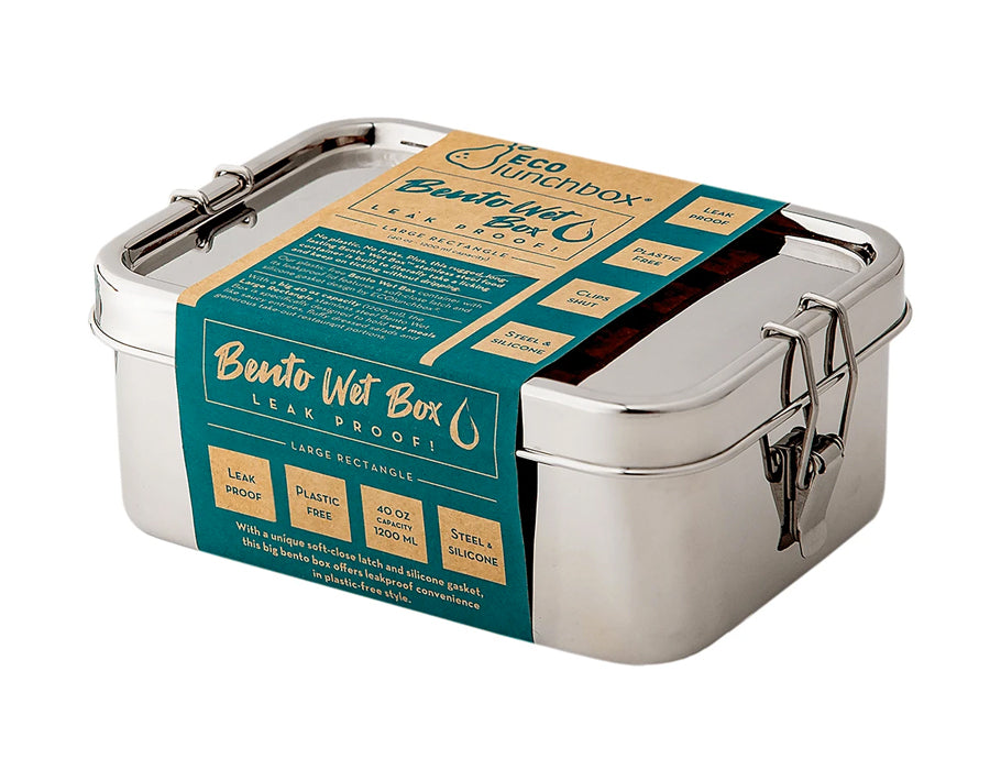 Eco Lunchbox Lunchbox - Bento Wet Box - Rektangel 1183ml