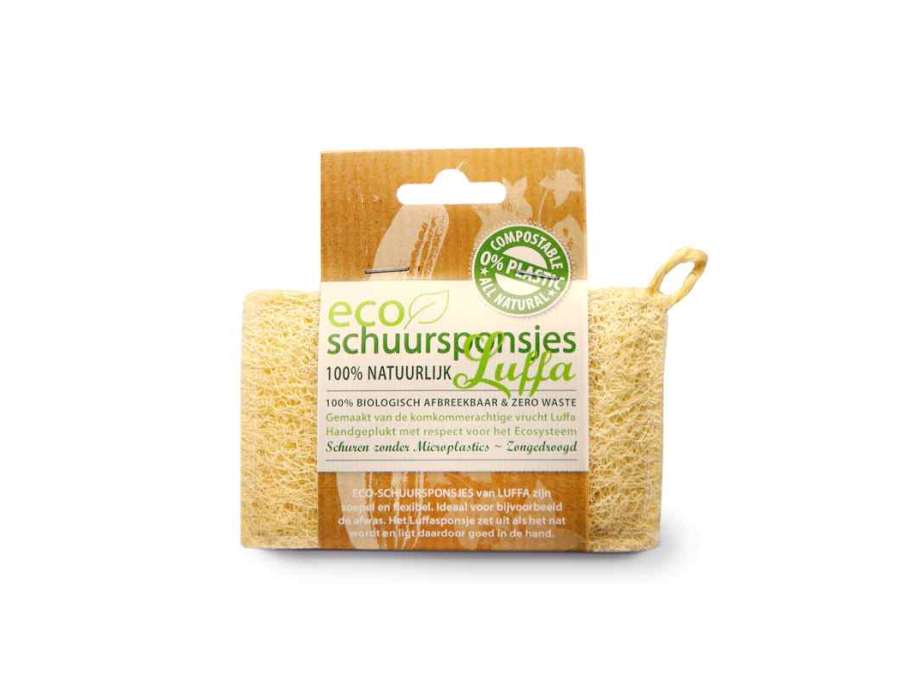Nyd La Vida Eco Scouring Sponge - Luffa