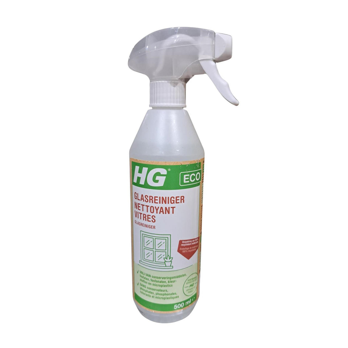 Hg eco glasrens sprayflaske