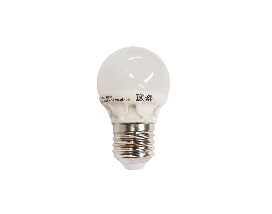 Ecosavers LED LAMP - E27 - 160LM - 2W - Varm hvid