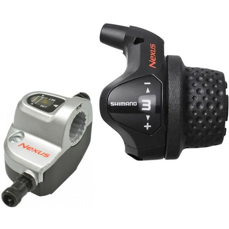 Turner 3 Speed Shimano Nexus SL -3S41E med kabler og Clickbox - Black (arbejdspladsemballage)