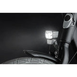 Axa forlygte nxt elcykel 80 lux 6-12v - sort