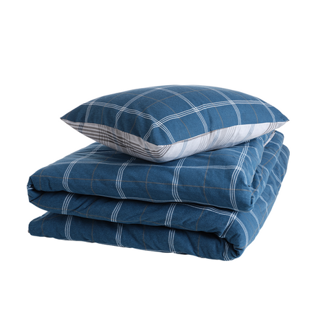 Knus eden jersey hoeslaken allure blauw 180 x 200cm