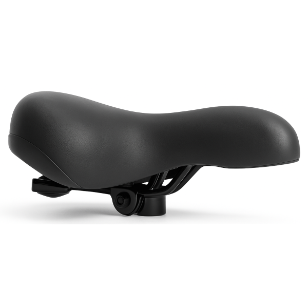 Edge Bicycle Saddle City Blød inkl. Saddle Strop - sort
