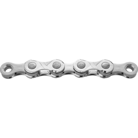 KMC E11 Hi-performance Triple X-Durability 11-trins e-cykelkæde, 122 venstre, 5,65 mm, sølv