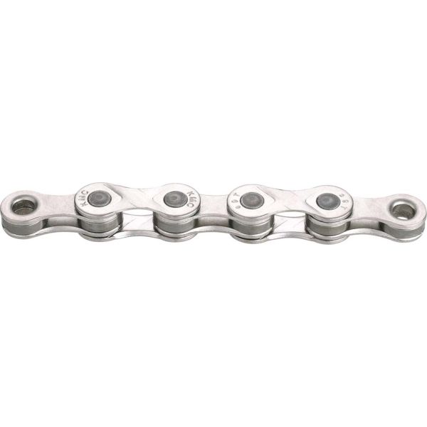 KMC E9 Silver Bicycle Chain 1 2x11 128 - 122 Links