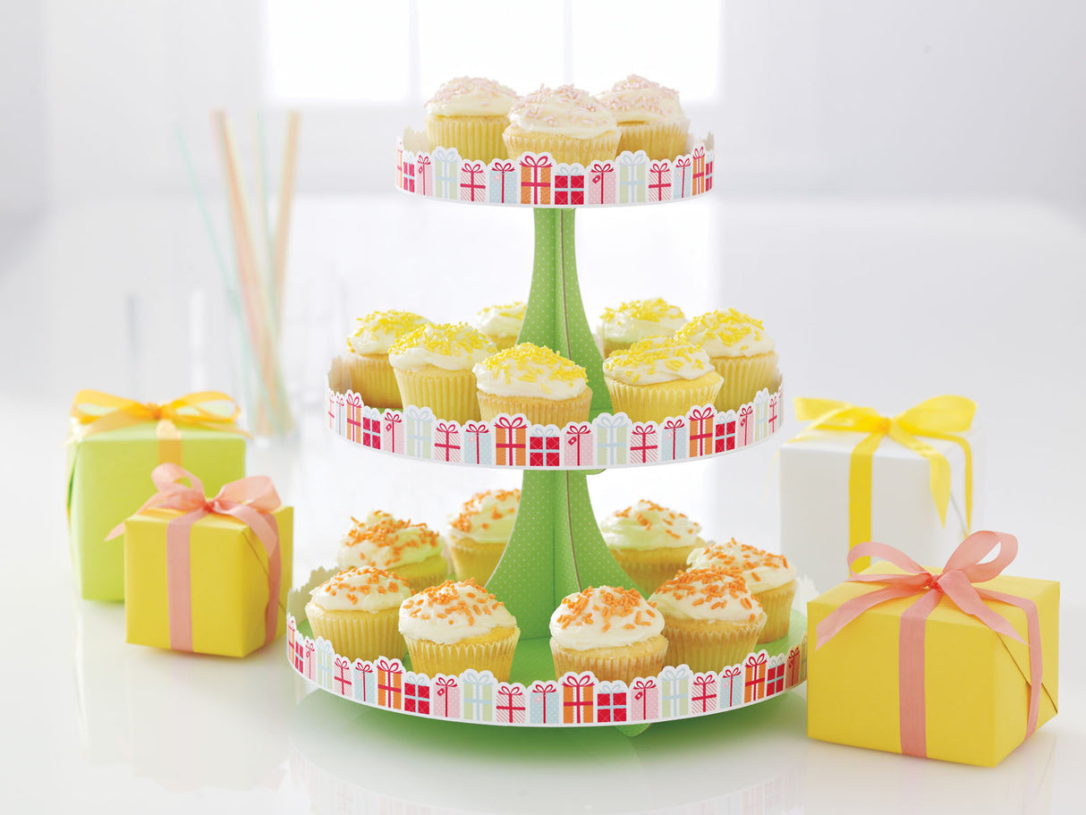Martha stewart • moderne festlig cupcake stand