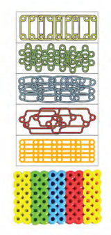 Perler • primær blanding strygeperleformer