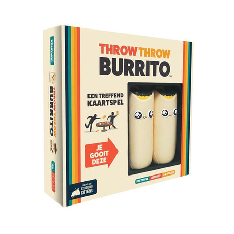 Eksploderende killinger kaster burrito - - sjovt festspil - kortspil for familie og venner - kast squishy burritoer! - hollandsk