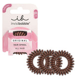 Invisibobble original kringle brun 3 stk