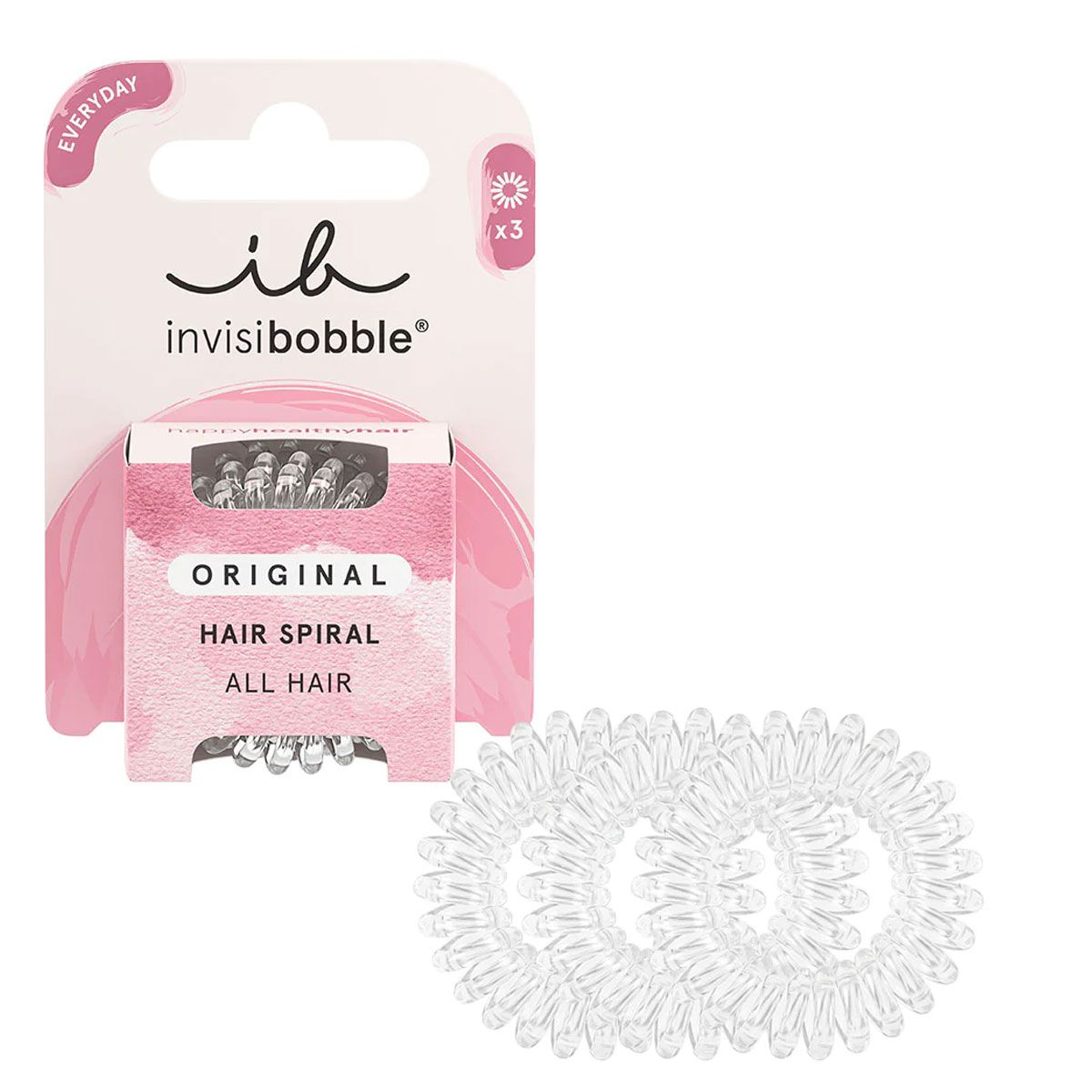 Invisibobble original krystalklar 3 stk