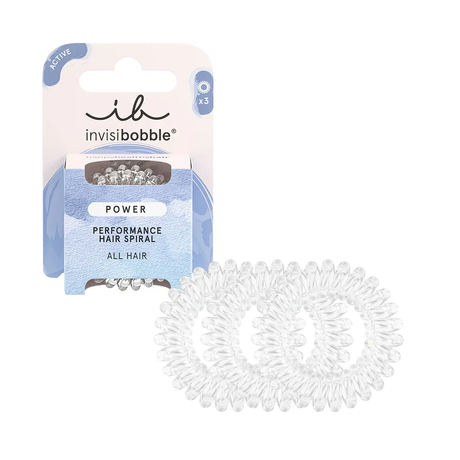 Invisibobble power krystalklar 3 stk