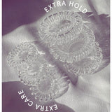 Invisibobble ekstra pleje blid krystalklar 3 stk