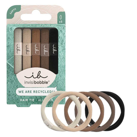 Invisibobble hårslips mokka 5 stk.